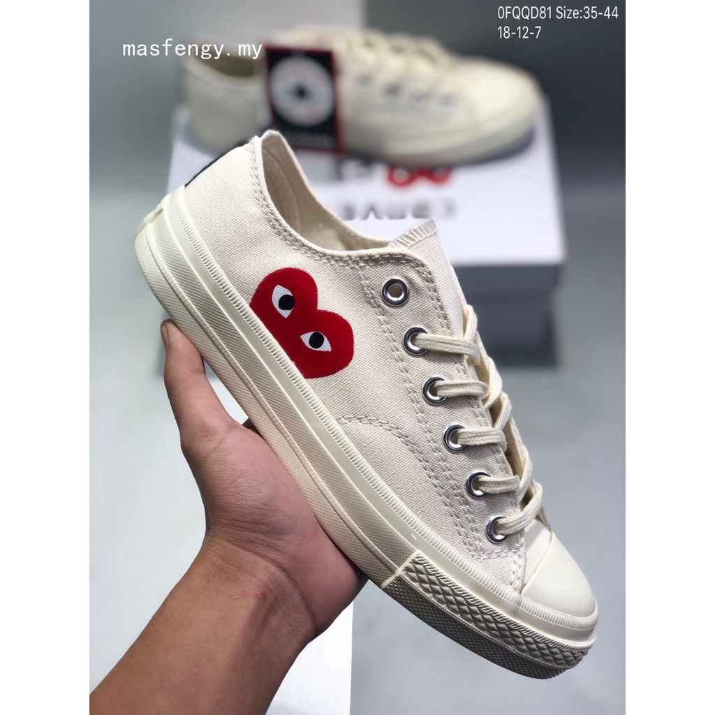 CDG PLAY x Converse All Star70 Womens shoes Mens sports