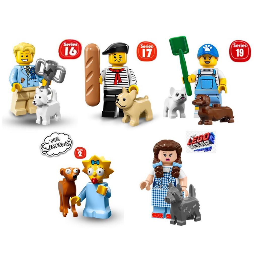 lego minifigure dog