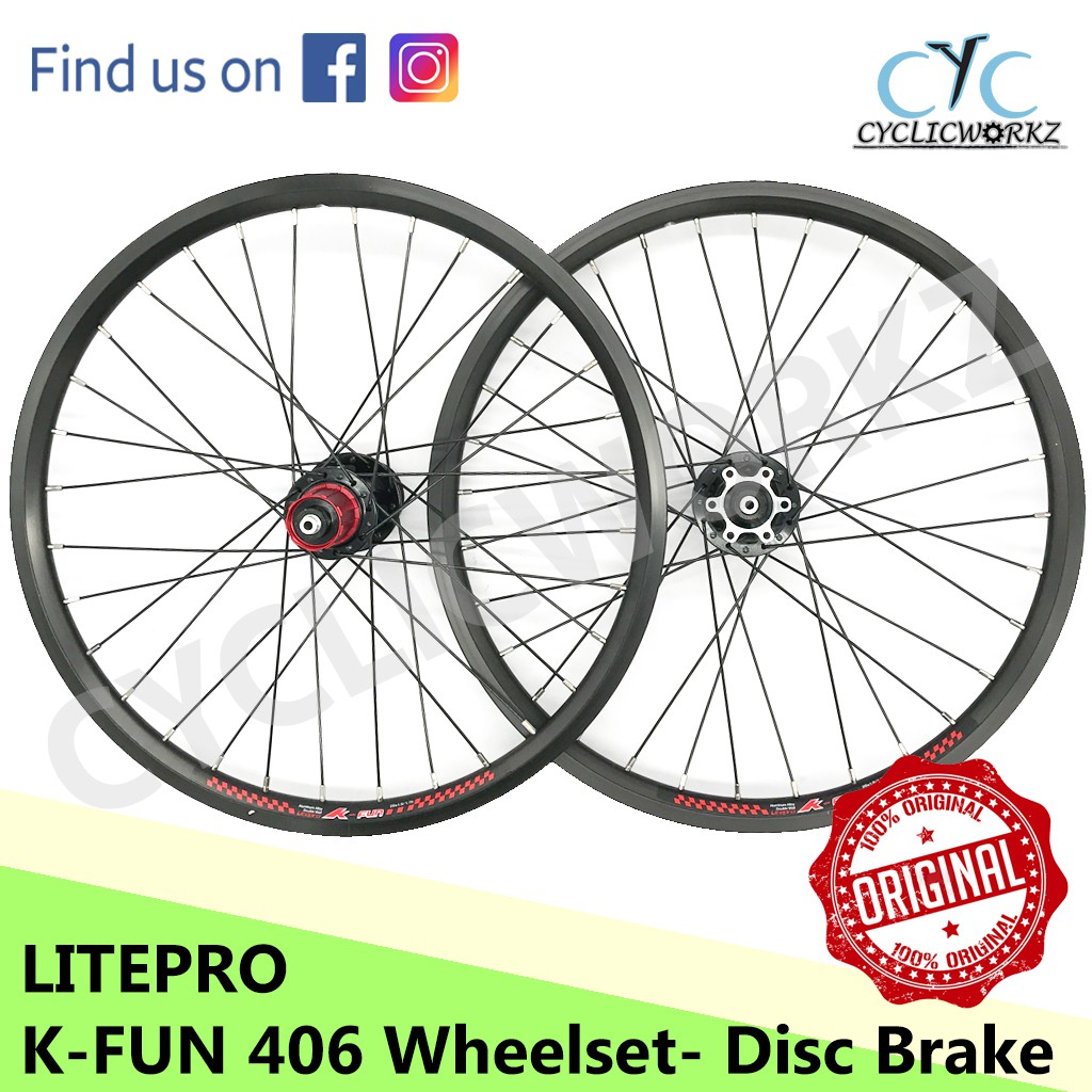 wheelset 406