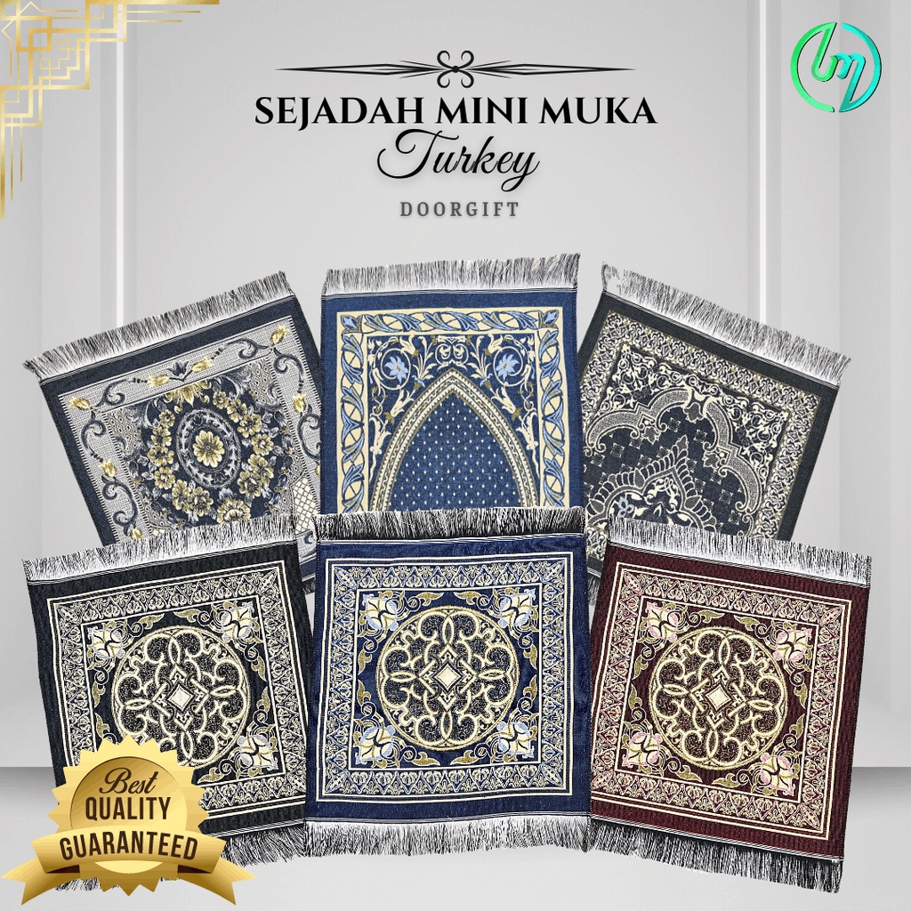 [Shop Malaysia] Sejadah mini muka Turkey (Door Gift ) | Shopee Singapore