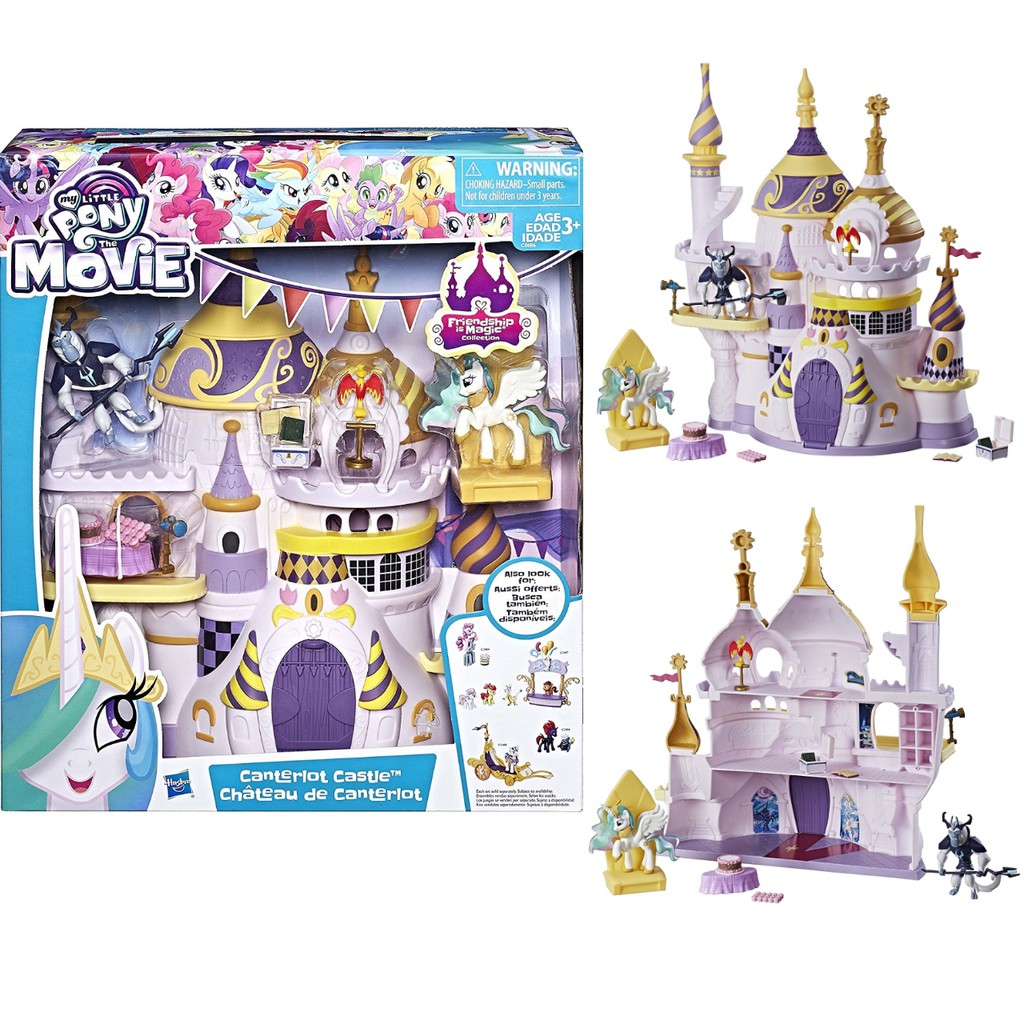 my little pony canterlot castle playset