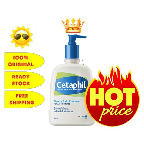 cetaphil 500ml shopee