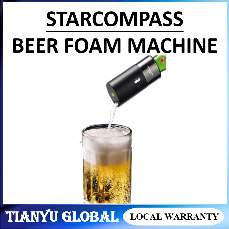 Youpin Portable Beer Foam Machine Drinks Whisk Rich in Foam Shopee Singapore