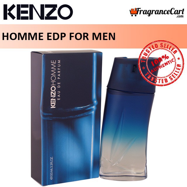 Kenzo Homme EDP for Men (100ml/Tester) Eau de Parfum Pour Homme Blue ...