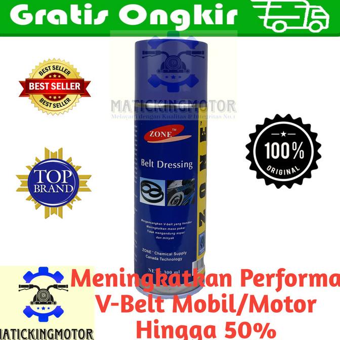 Vbelt Dressing Belt Dressing Car Motor Zone 300Ml Original Shopee Singapore