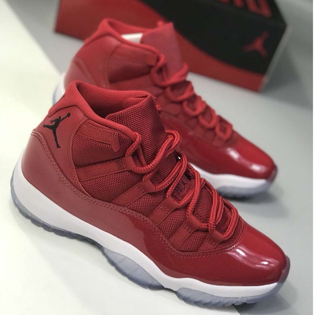 red and white retro 11