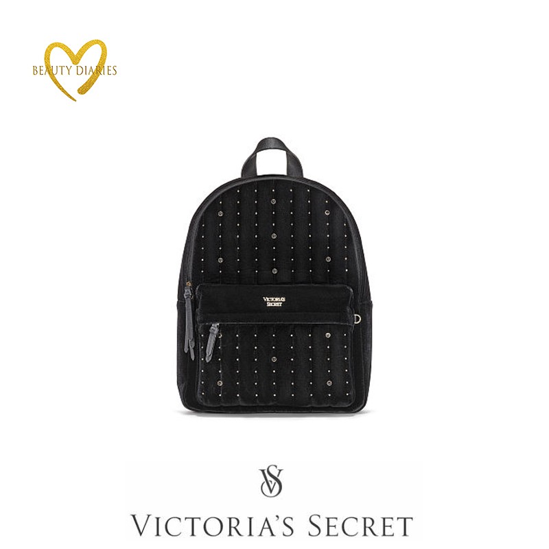 victoria secret velvet backpack