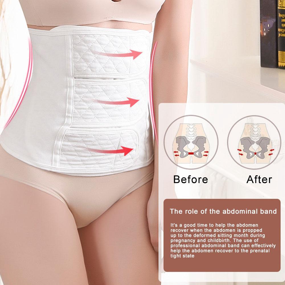 Post C Section Recovery Belly Band Wrap Abdominal Binder Cesarean Section Belt Shopee Singapore