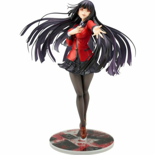 Kakegurui Yumeko Jabami Kotobukiya Limited Change Face Parts Artfx J Figure New 1 8 Scale Figure Gamblers Shopee Singapore
