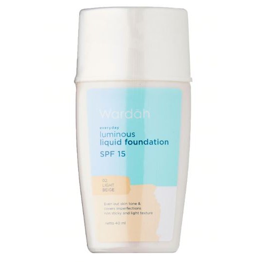 wardah liquid foundation luminous