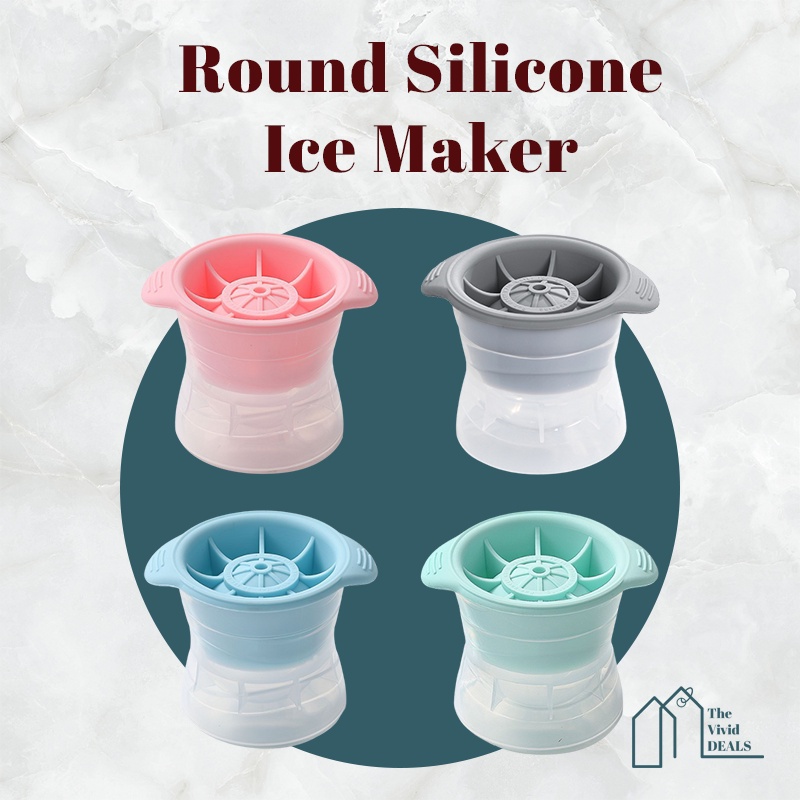 Silicone Ice Ball Mold Ice Ball Makers Whiskey Ice Ball Maker Round