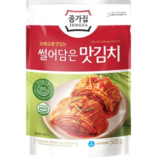 JONGGA Sliced Kimchi 500g 종가집 맛김치 500g
