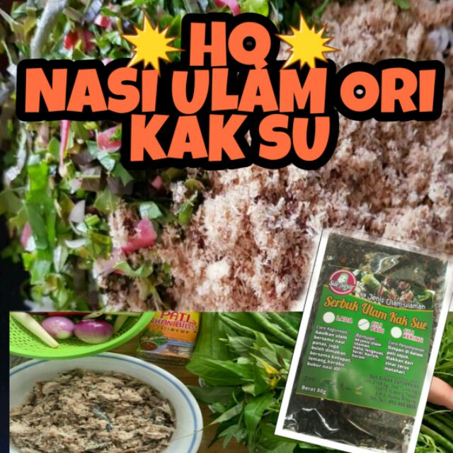 Nasi Ulam Selera Utara Pasti Sedap Shopee Singapore