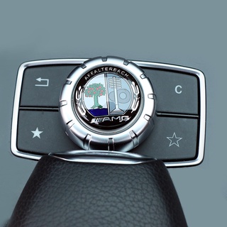 Mercedes-Benz Central Control Multimedia Decorative Sticker For Mercedes-Benz W204 W176 W242 W212 C117 X156 A B C Class CLA GLA