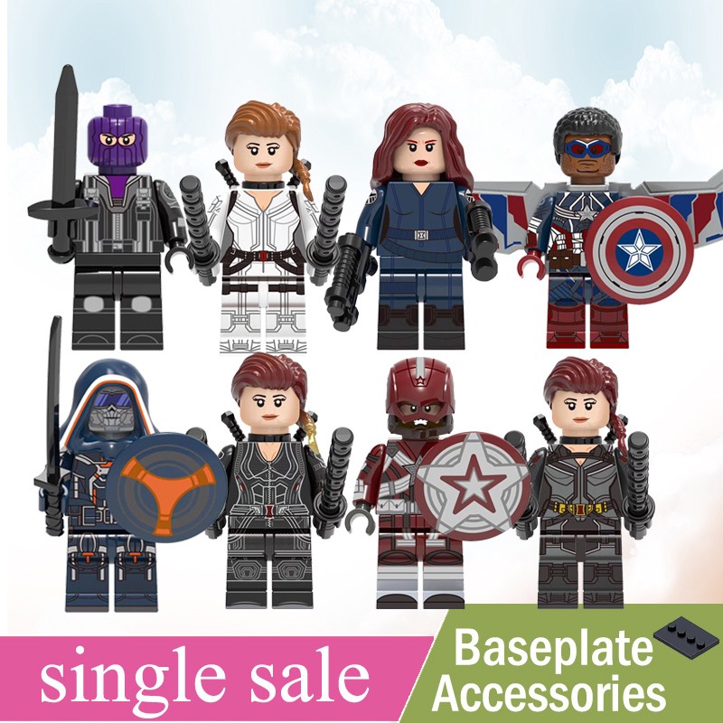 █ Buy 2 Get 1 Free █ Black Widow MOC Mini Figure Bricks Blocks X0261 1292 
