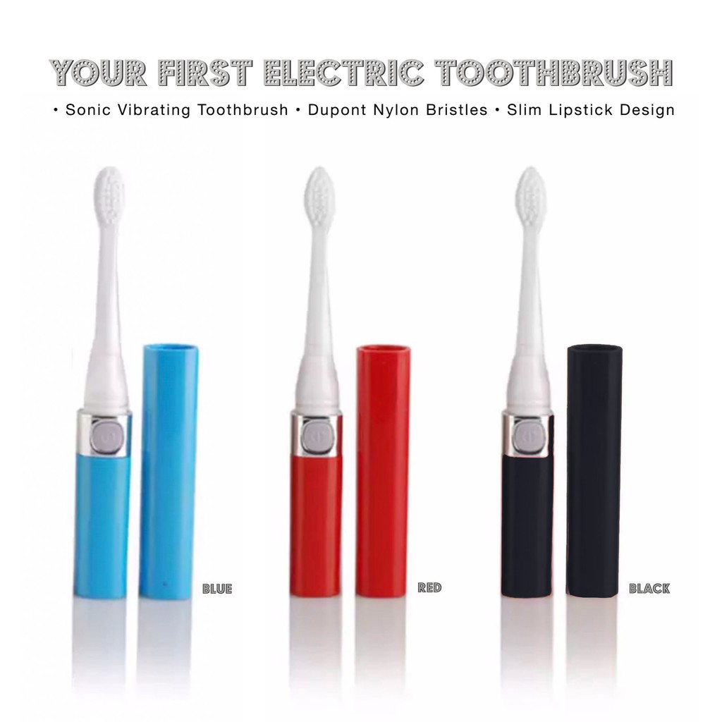 first electric toothbrush