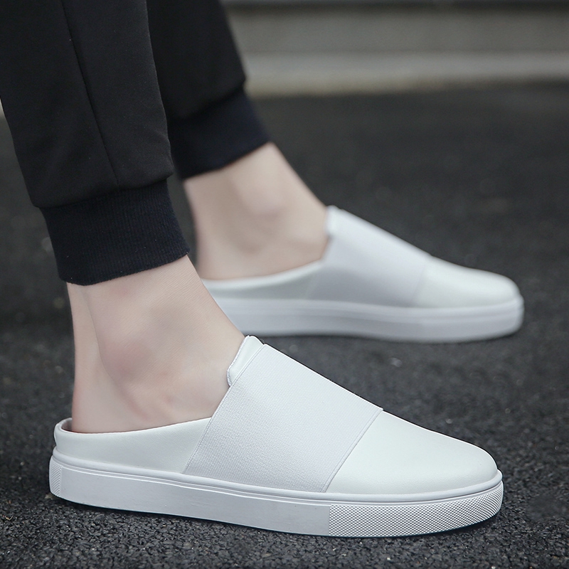 mens slippers with heels