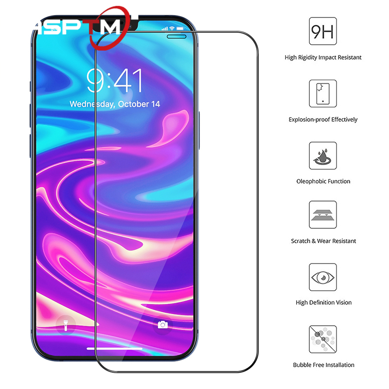 2 5d Full Cover Tempered Glass For Iphone 12 Mini 12 Pro Max Screen Protector Film For Iphone 12 Shopee Singapore