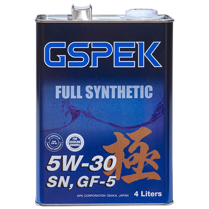 GSPEK 5W-30 API SN, ILSAC GF-5 4L 5W30 | Shopee Singapore