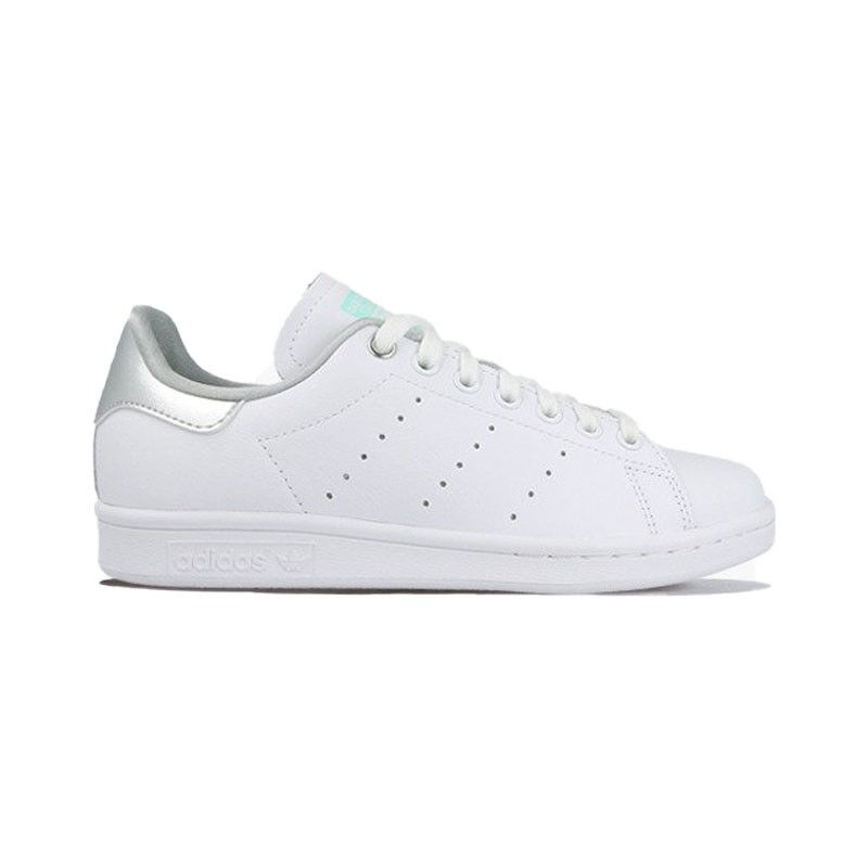 adidas originals stan smith womens white silver