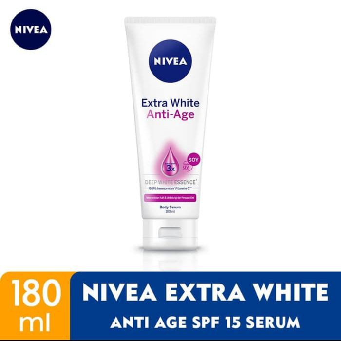 Nivea Extra White Body Anti Age 180ml Serum Shopee Singapore