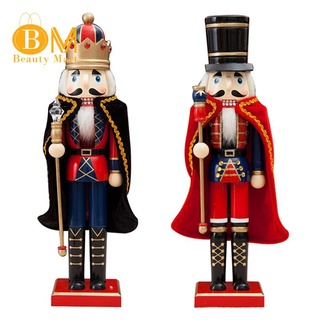 38cm Nutcracker Miniatures Christmas Gifts Table Decorations King