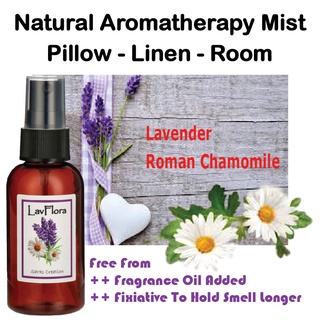Pillow Spray - Linen Spray - Therapeutic Grade Lavender & Roman Chamomile Essential Oil - Christmas Gift - 60ml #2