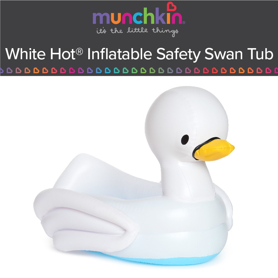 munchkin swan tub