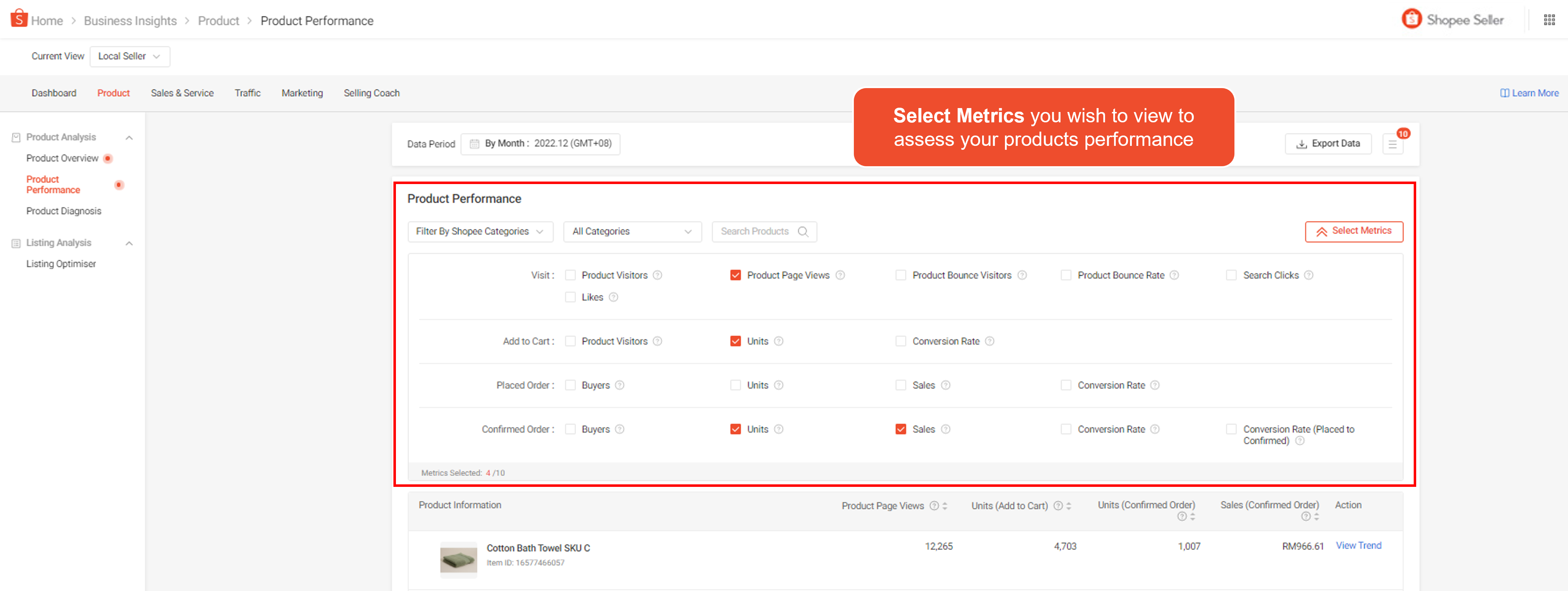 Analysing product performance | MY Seller Education [Shopee]