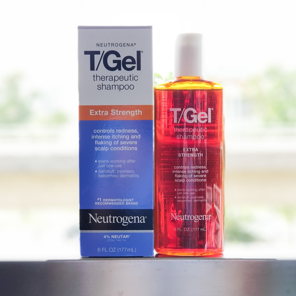 Neutrogena T Gel Therapeutic Shampoo Extra Strength 6 Fl Oz 177 Ml Shopee Singapore