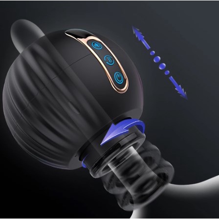 Automatic Intelligent Spiral Telescopic Vibration Toys For Men