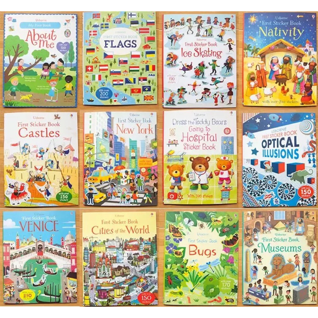 Usborne sticker books | Shopee Singapore