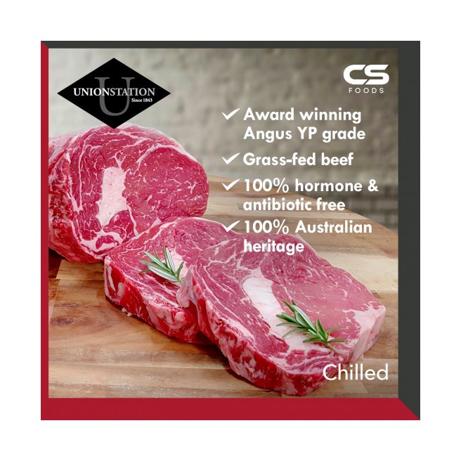[Butcher's Guide] Union Station Chilled Australian Angus Beef Ribeye ...
