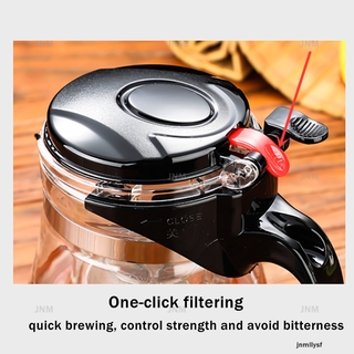 900ml/1200ml Teapot with Infuser Filter Heat Resistant Glass Teapot Chinese Kung Fu Tea Set Kettle home office Tea Pot #5
