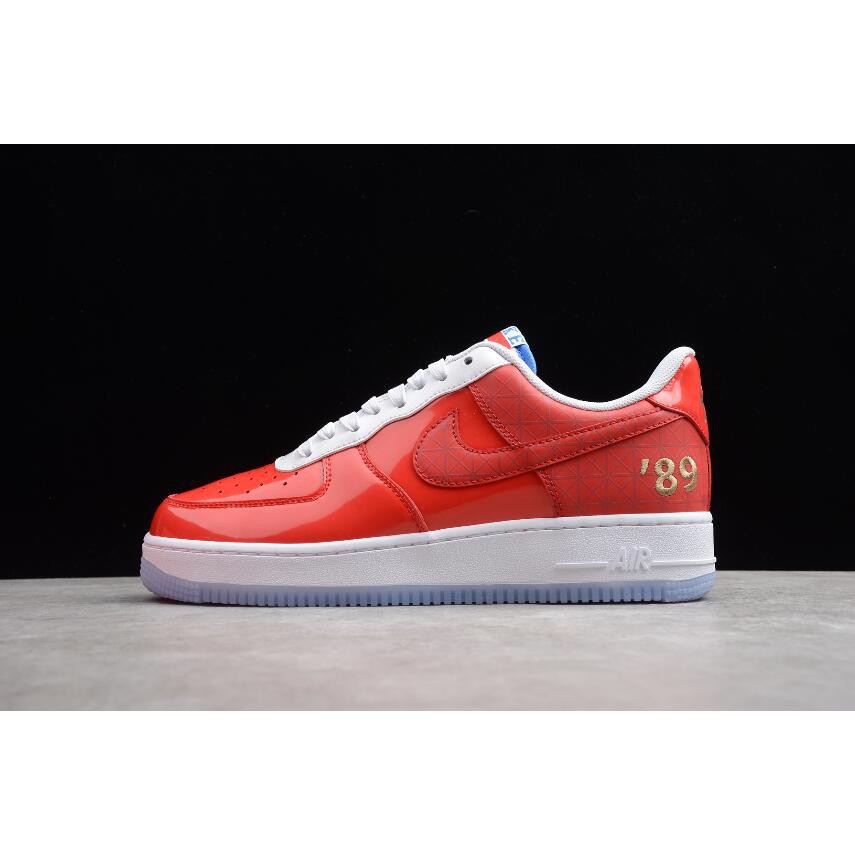 nike air force 1 red shoes