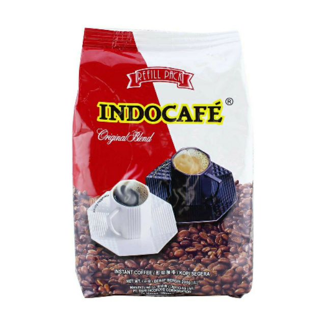 Indocafe Original Blend Instant Coffee Refill Pack (50g/100g/200g