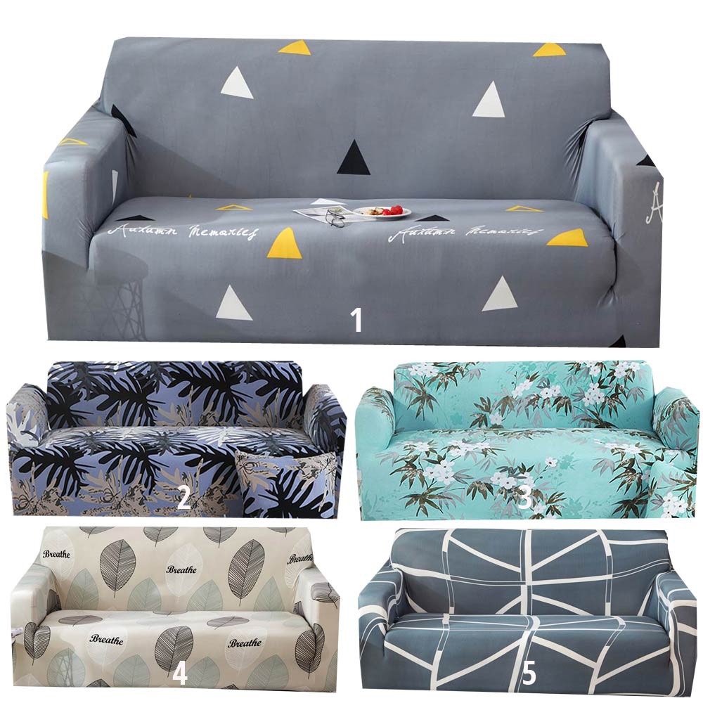 1 2 3 4 L Seater Sofa Cover Stretch Couch Slipcovers Shopee