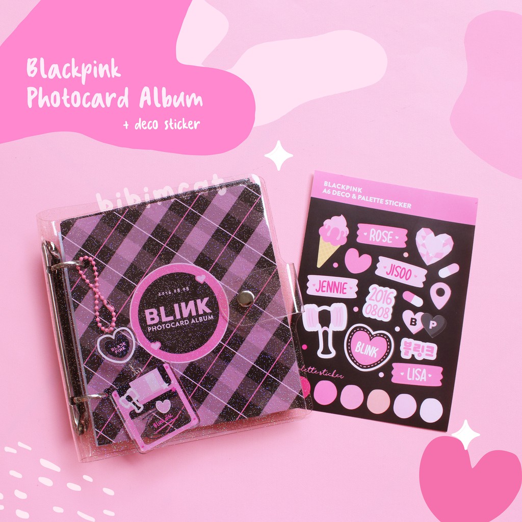 Binder Photocard Album Set KPOP Blink/Photocard Blink KPOP Shopee