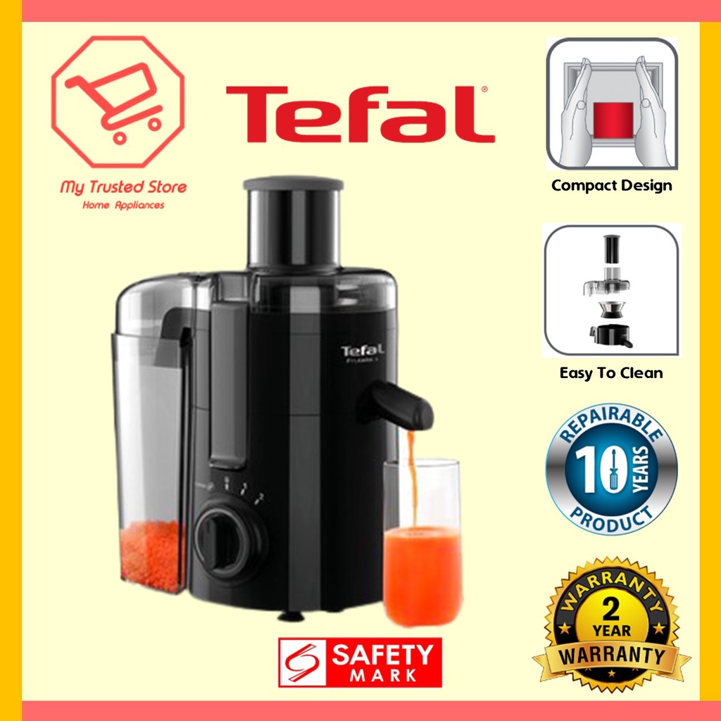 Tefal (ZE3708) Frutelia Plus Juicer / Juice Extractor Shopee Singapore