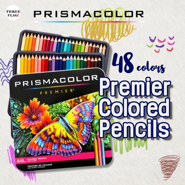 Prismacolor Premier Colored Pencils, Soft Core, 48Count Shopee Singapore