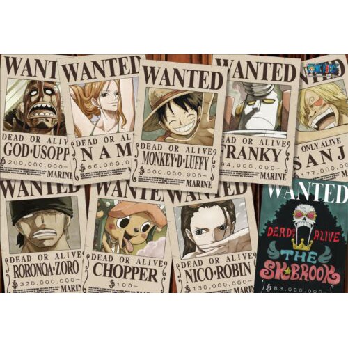 1000Pieces Jigsaw Puzzle One Piece Anime NEW WANTED Ready Stock 