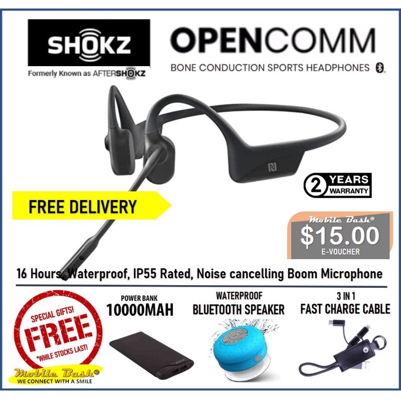 Aftershokz / Shokz (2 years Singapore warranty) Shopee Singapore