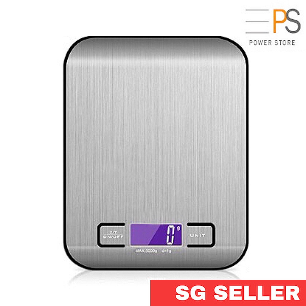 10 KG / 1g Digital Kitchen Scale Weighing Scales Machine Weigh Mini ...