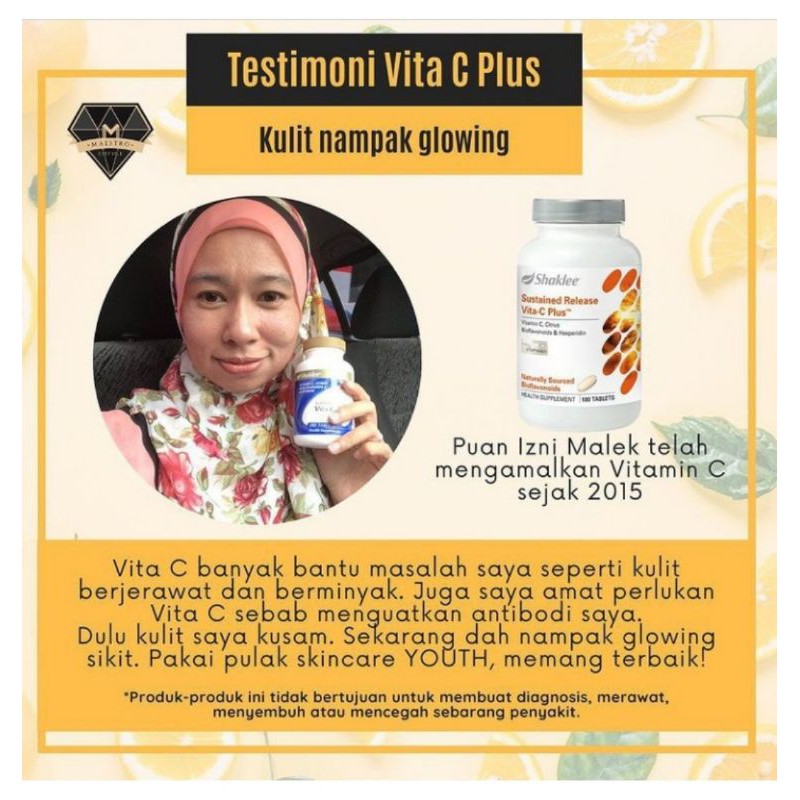 Shaklee Vitamin C Sustained Release Vita C Plus Shopee Singapore