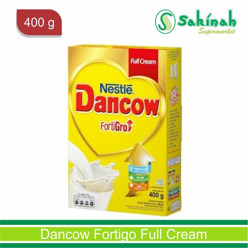 Dancow Fortigo Milk Powder Full Cream 400Gr | Shopee Singapore