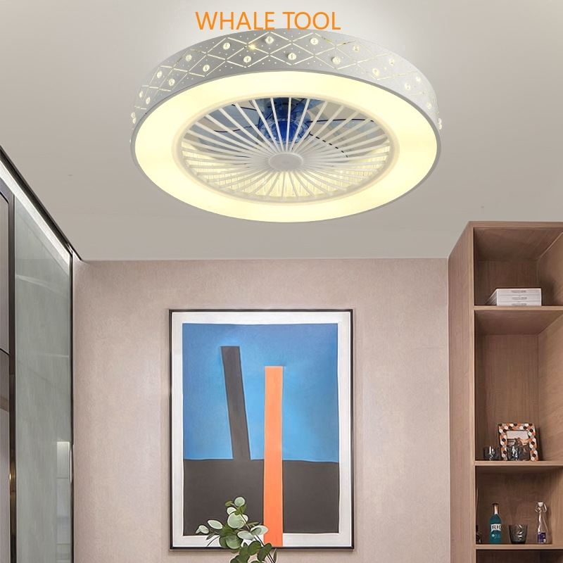 Ceiling Fan Lamp With Led, Circular Ceiling Fan