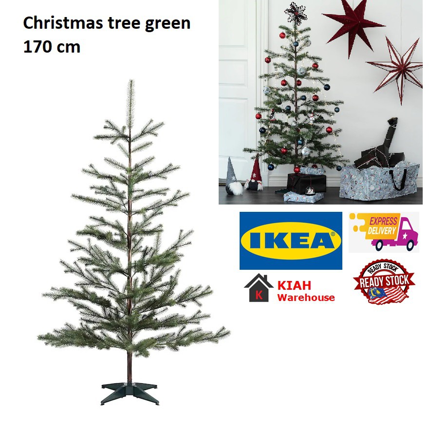 Vinter 2021 Christmas Tree 170cm Festive Decoration Xmas Tree Deco Ikea Ready Stock Malaysia Shopee Singapore