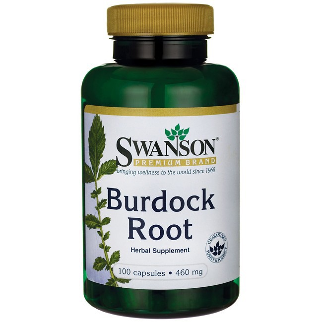 swanson burdock root 460mg c22 100 capsules health supplement to promote clear healthy skin vitadeals shopee singapore