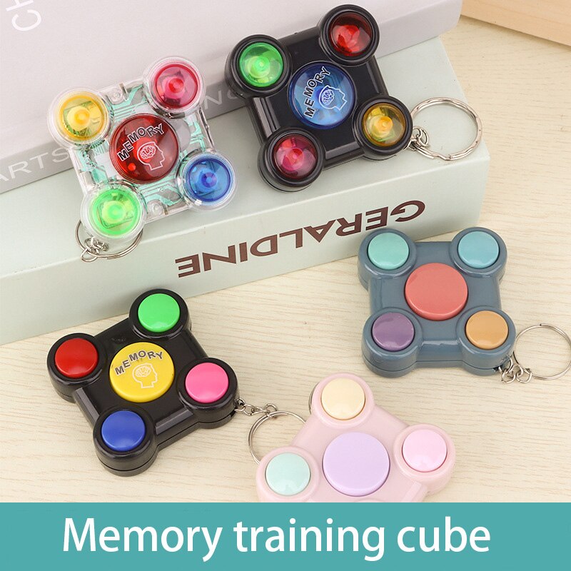 Memory Game Cube Children Early Educational Portable Electronic With ...