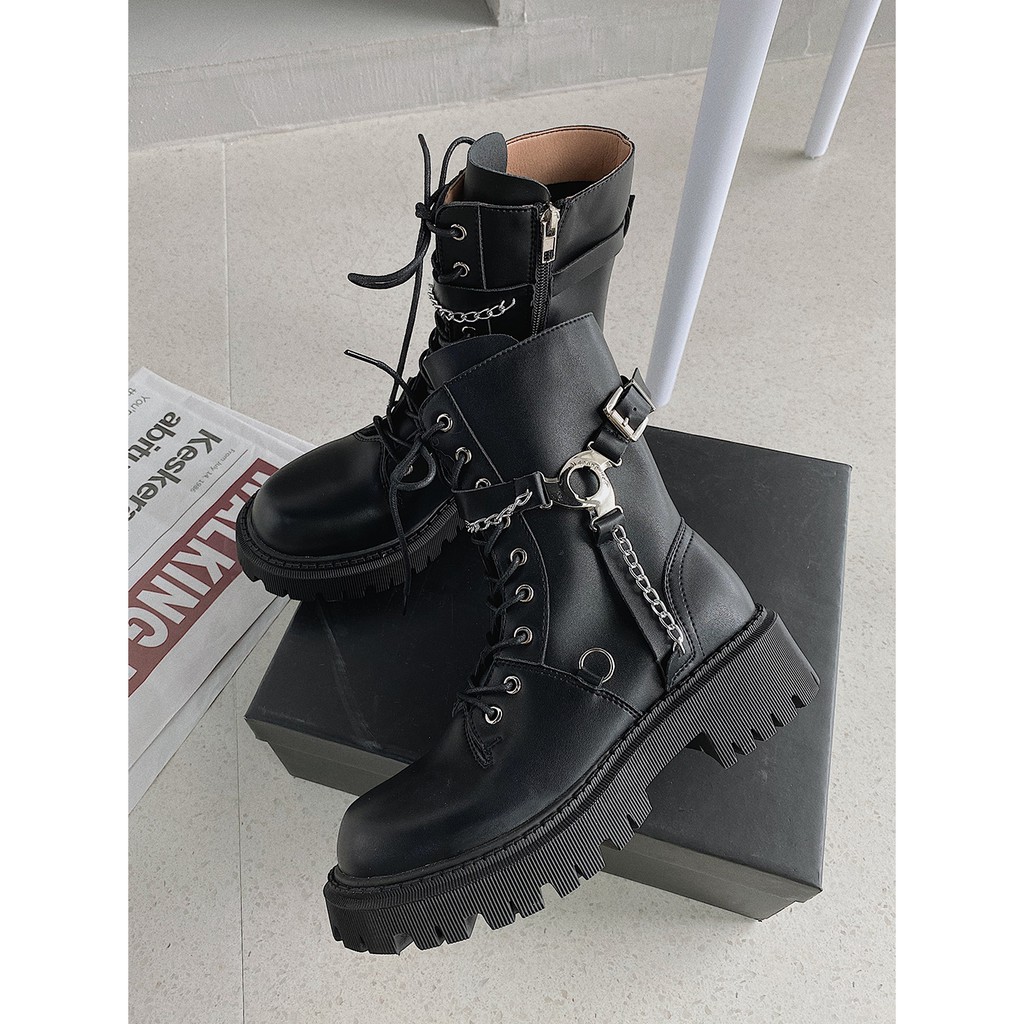 trendy motorcycle boots